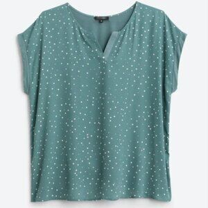 Papermoon Mixed Material Blouse